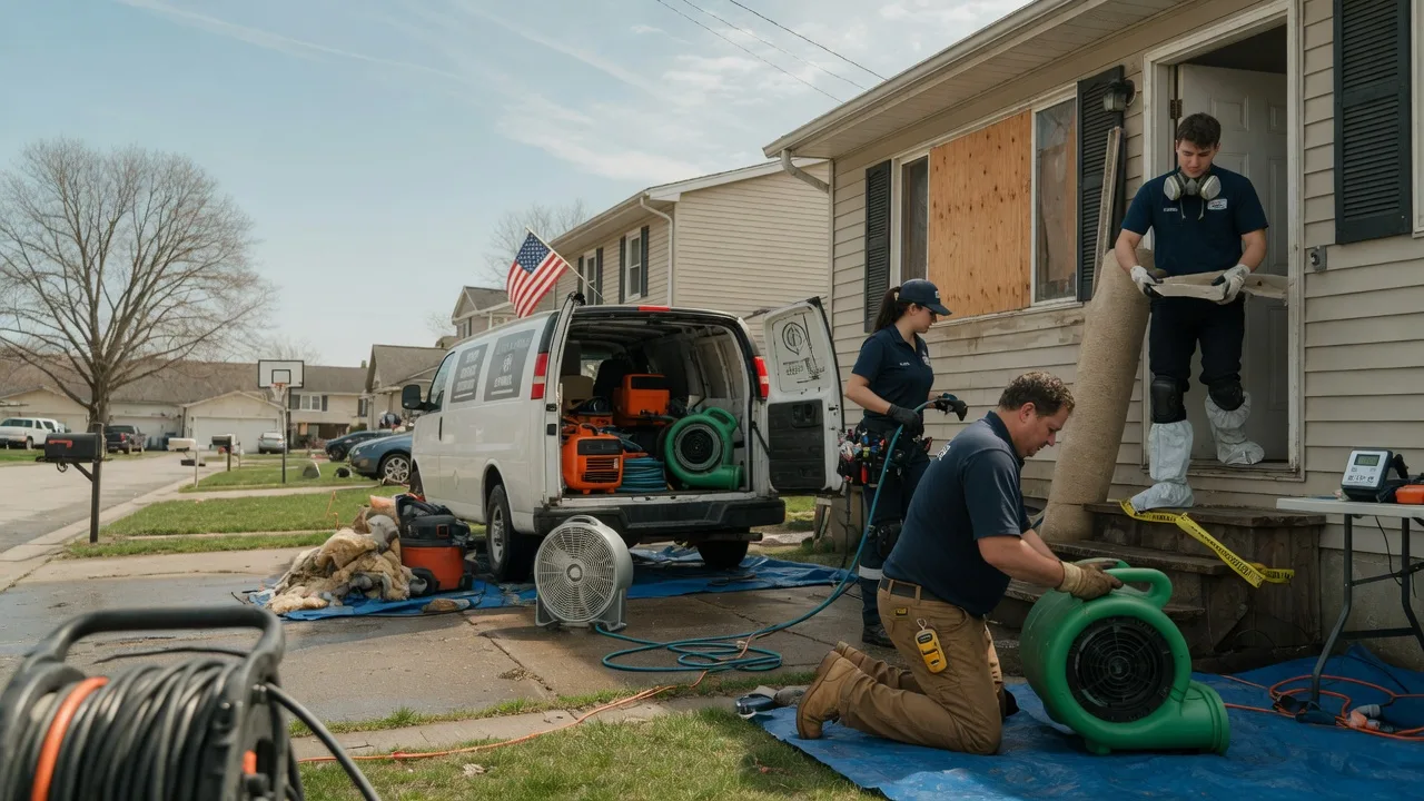 Water Damage Restoration in Hiller, PA near me